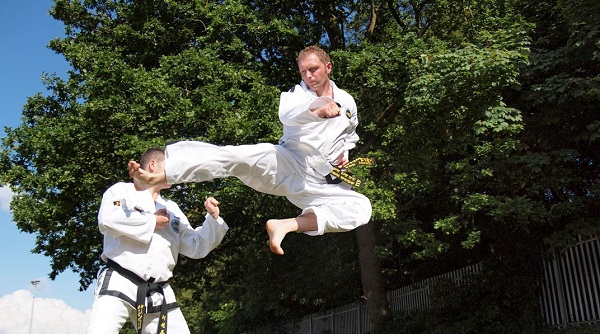 taekwondo kick